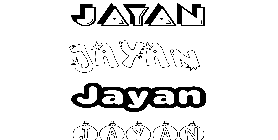 Coloriage Jayan