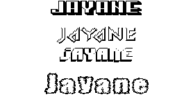 Coloriage Jayane