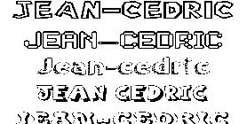 Coloriage Jean-Cedric