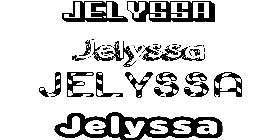 Coloriage Jelyssa