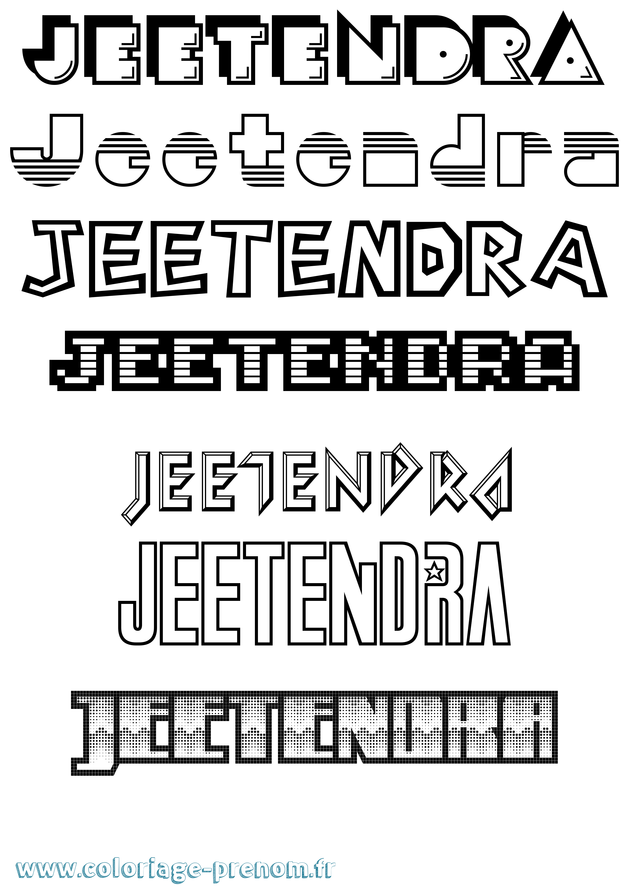 Coloriage Jeetendra Jeux Vidéos Coloriage prénom Jeetendra Jeux Vidéos