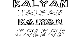 Coloriage Kalyan