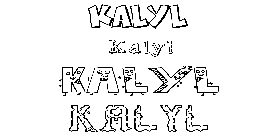 Coloriage Kalyl
