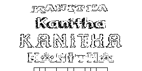 Coloriage Kanitha