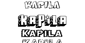 Coloriage Kapila