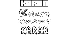Coloriage Karan