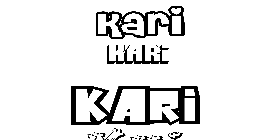 Coloriage Kari