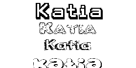 Coloriage Katia