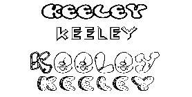 Coloriage Keeley