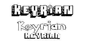 Coloriage Keyrian