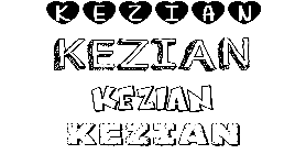 Coloriage Kezian