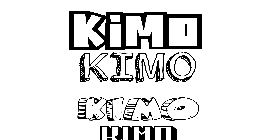 Coloriage Kimo