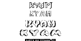 Coloriage Kyam