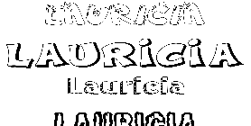 Coloriage Lauricia