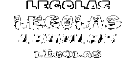 Coloriage Legolas