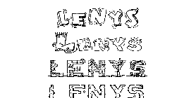 Coloriage Lenys