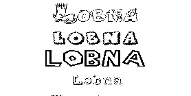 Coloriage Lobna