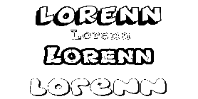 Coloriage Lorenn