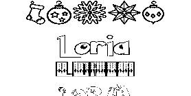 Coloriage Loria