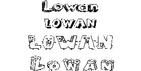 Coloriage Lowan