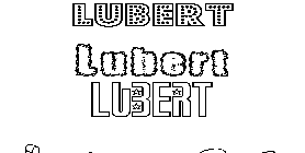 Coloriage Lubert