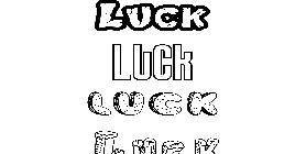 Coloriage Luck
