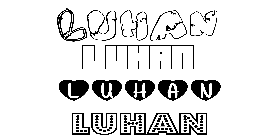 Coloriage Luhan
