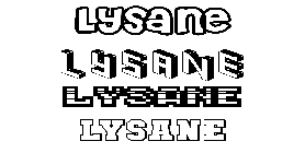 Coloriage Lysane