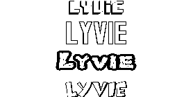 Coloriage Lyvie