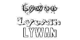 Coloriage Lywan