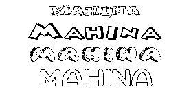 Coloriage Mahina