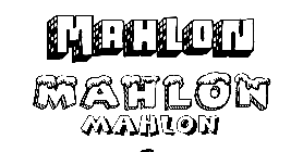 Coloriage Mahlon