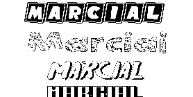 Coloriage Marcial