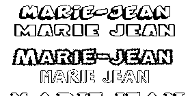 Coloriage Marie-Jean