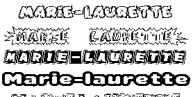 Coloriage Marie-Laurette