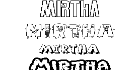 Coloriage Mirtha