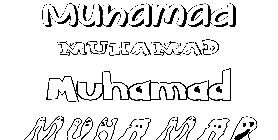Coloriage Muhamad