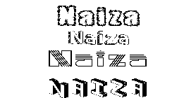 Coloriage Naiza