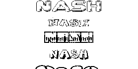 Coloriage Nash
