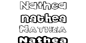 Coloriage Nathea