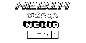 Coloriage Nebia
