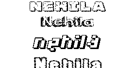 Coloriage Nehila