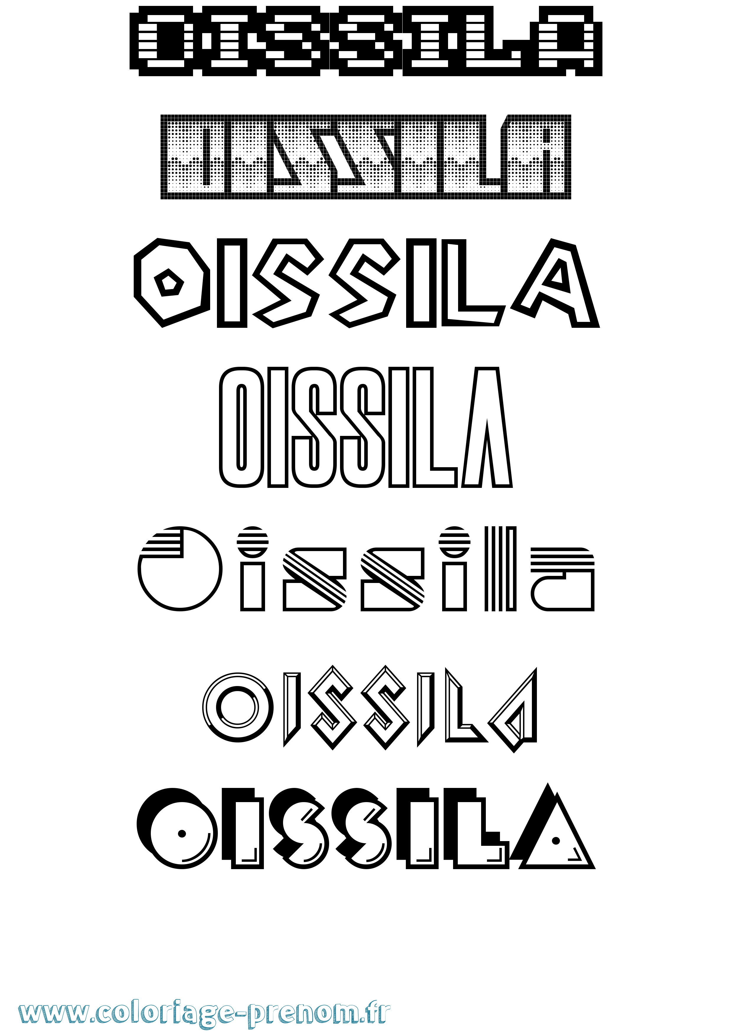 Coloriage Oissila Jeux Vidéos Coloriage prénom Oissila Jeux Vidéos