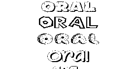 Coloriage Oral