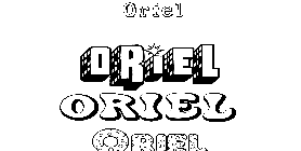 Coloriage Oriel