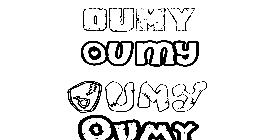 Coloriage Oumy