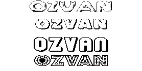 Coloriage Ozvan