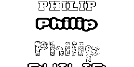Coloriage Philip