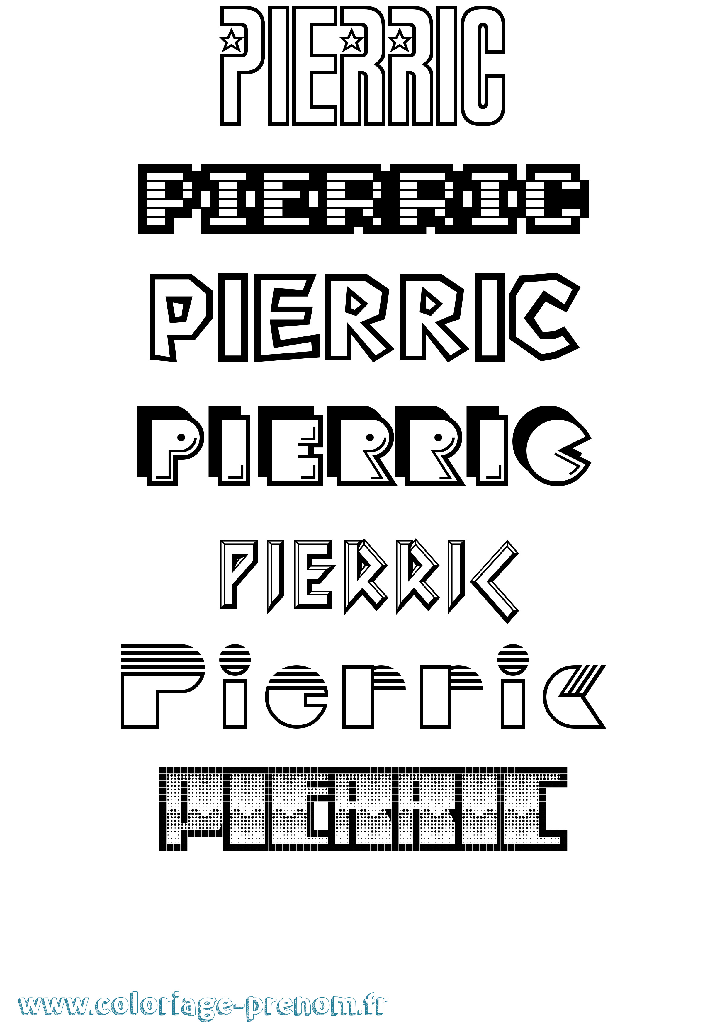 Coloriage Pierric Jeux Vidéos Coloriage prénom Pierric Jeux Vidéos