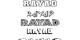Coloriage Rayad